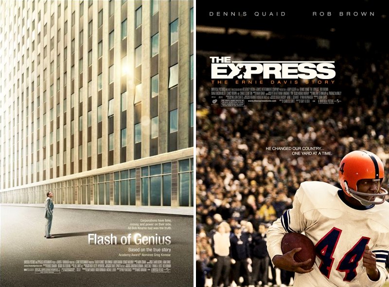 'Flash of Genius' and 'The Express' Experiencing Date Changes