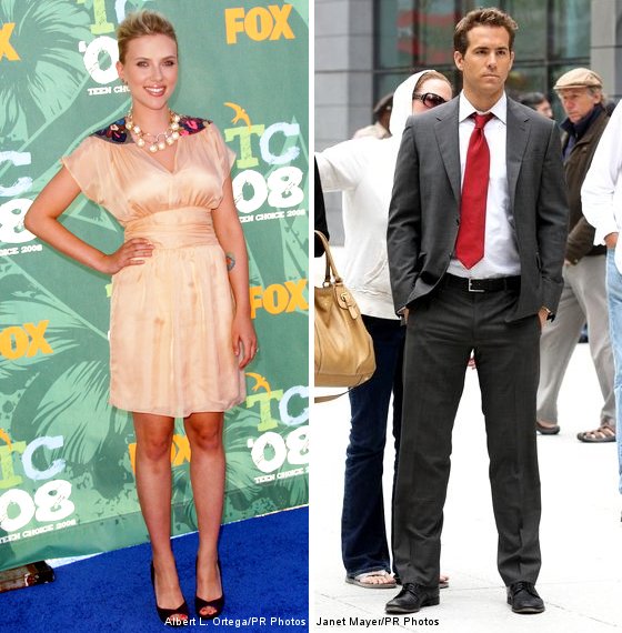 scarlett johansson and ryan reynolds marriage. Scarlett Johansson and Ryan