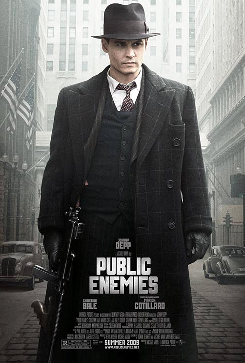 Sneak Peek at 'Public Enemies' Trailer, New Poster Arrives
