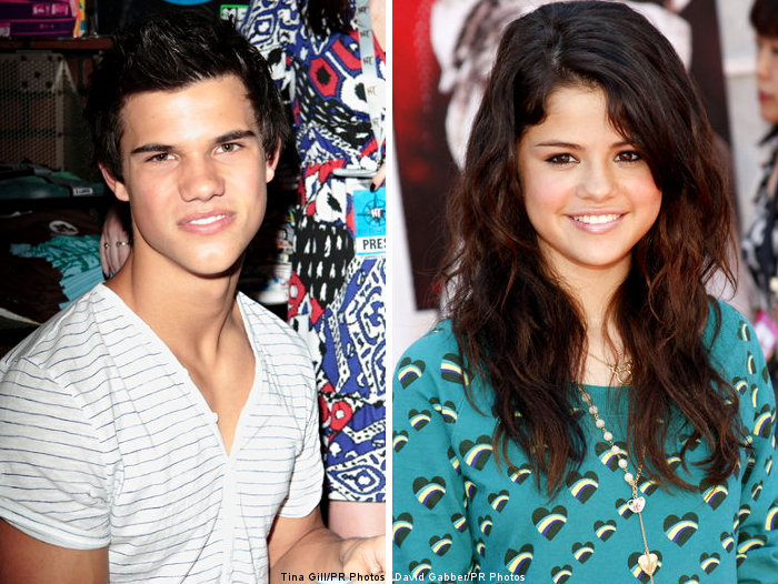 selena gomez and taylor lautner. Taylor Lautner and Selena