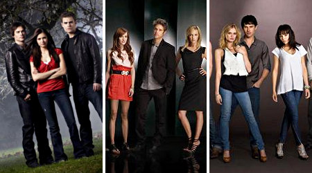 Clips of 'Vampire Diaries', 'Melrose Place', 'Beautiful Life'
