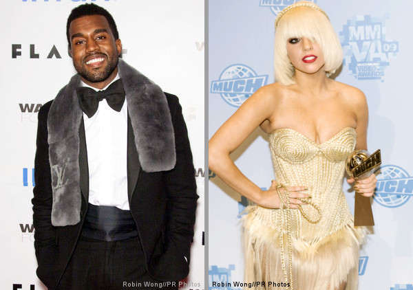 kanye west lady gaga