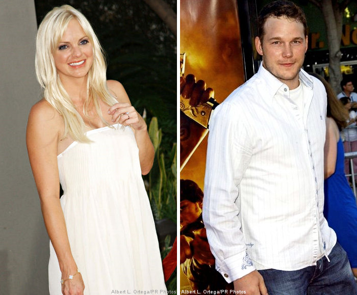 Anna Faris and Chris Pratt Wed anna faris husband chris pratt. Anna Faris and Chris Pratt Wed
