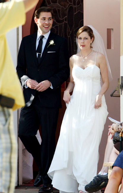 On-Set Pics of 'The Office' Reveal Wedding Scene