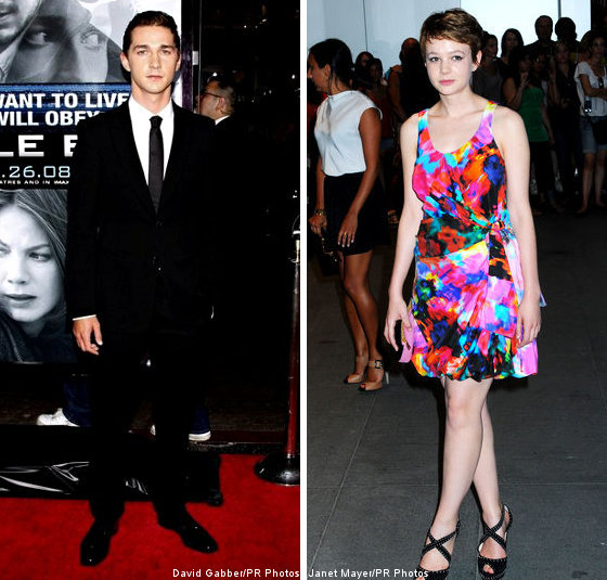 Shia LaBeouf and Carey Mulligan Snapped Holding Hands