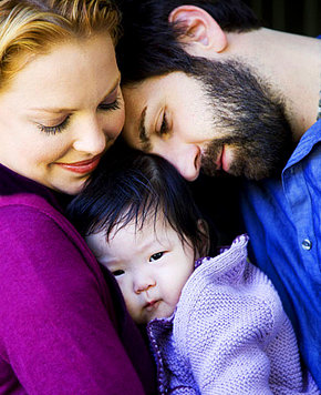 Katherine Heigl Debuts First Pics of Adopted Daughter Naleigh