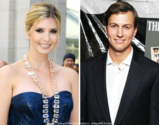 ivanka trump wedding photos. Ivanka Trump and Jared Kushner