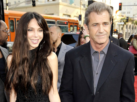 mel gibson and oksana