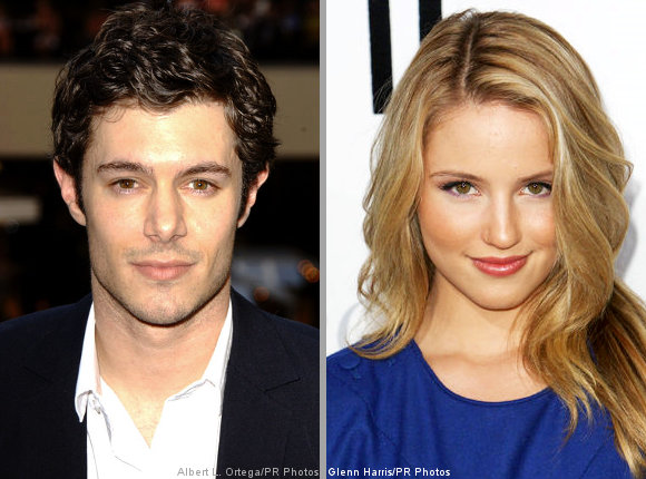 dianna agron with boyfriend. Adam Brody Rumored Dating 'Glee' Actress Dianna Agron