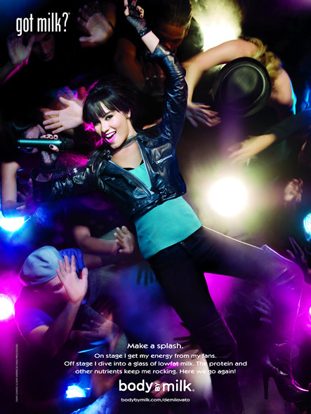 Video: Demi Lovato Does 'Got Milk?' Ad Campaign