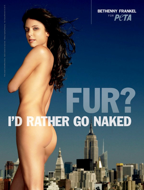 bethenny frankel peta add. Bethenny Frankel, who is well