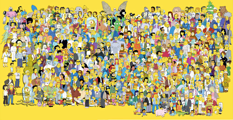 'The Simpsons' Reveals 20th Anniversary Poster