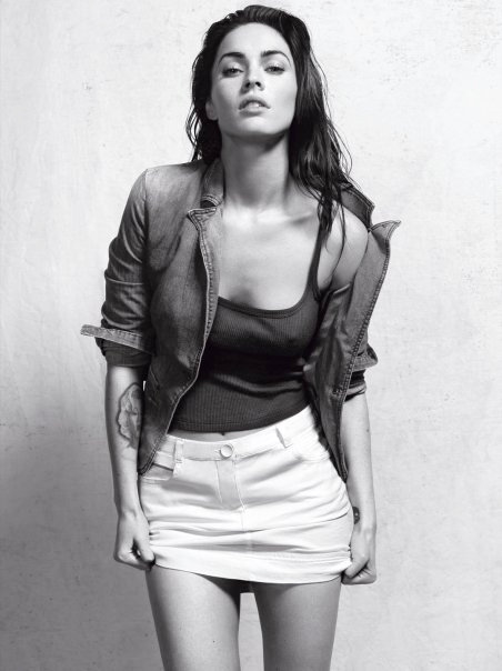 Megan Fox Strips Down to Her megan fox makeup transformers. Megan Fox Strips Down to Her