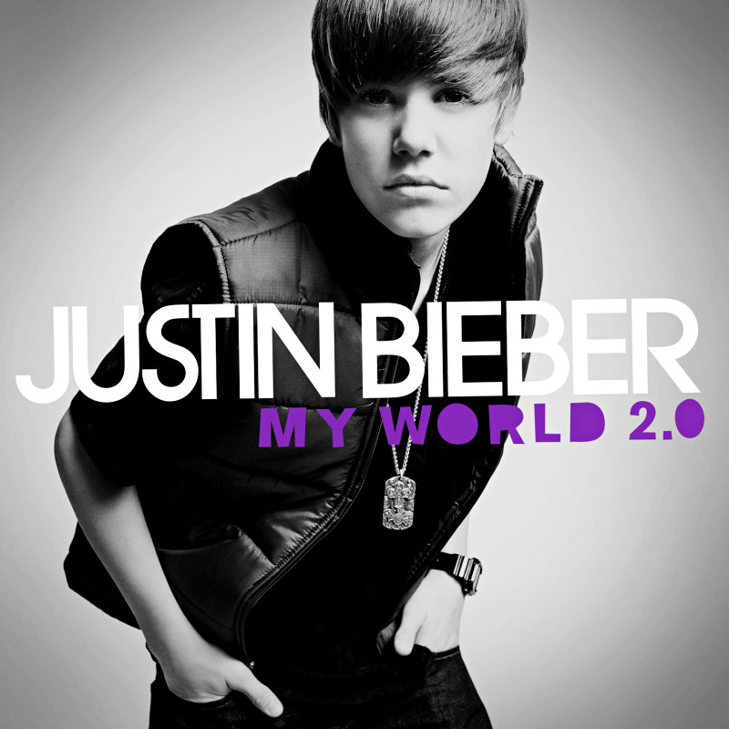 justin bieber cd cover my world 2.0. Official Cover Art of Justin
