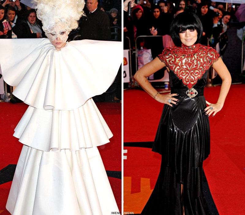 Lady GaGa, Lily Allen Stole Attention at 2010 BRITs Red Carpet Lady GaGa, Lily Allen Stole Attention at 2010 BRITs Red Carpet