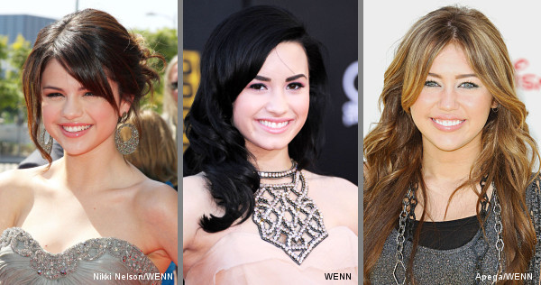 selena gomez and demi lovato and miley cyrus 2010. selena gomez and demi lovato