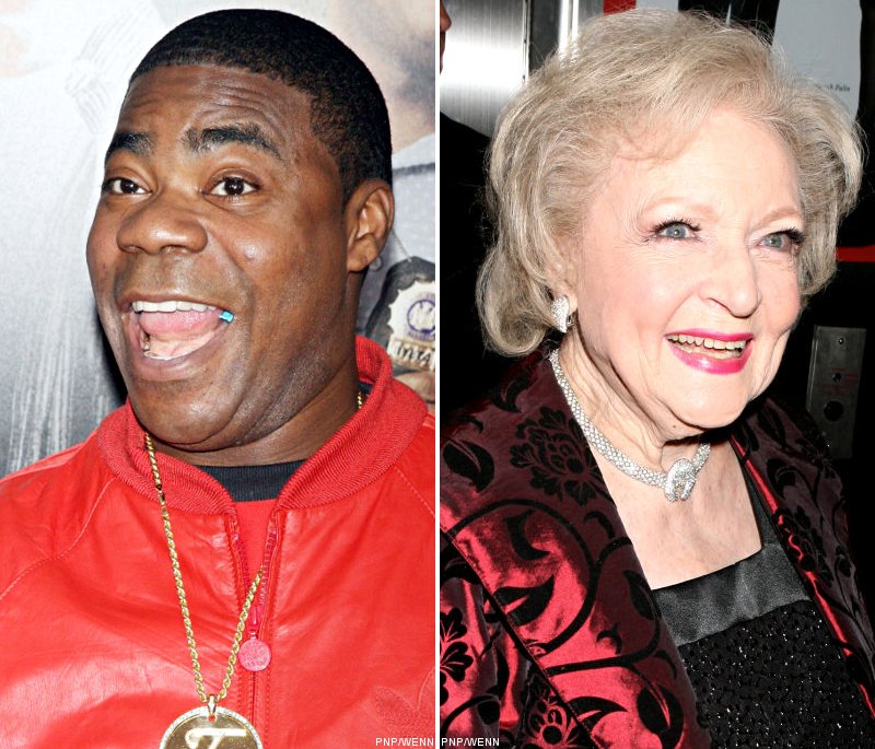 Betty White Groped Tracy Morgan in Photo Shoot