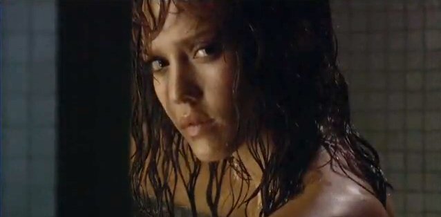 jessica alba machete hot. Jessica Alba Strips Down to