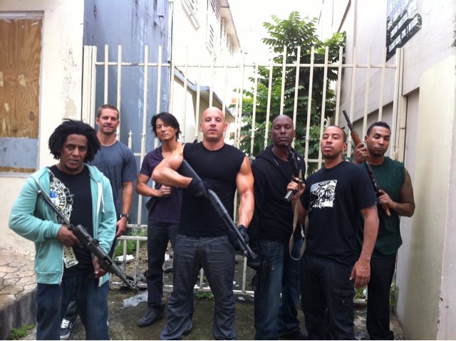 the fast five cast. The photos posted by Tyrese