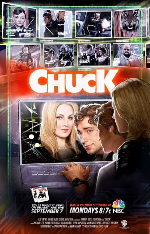 'Chuck' 2010 Comic Con Posters Revealed