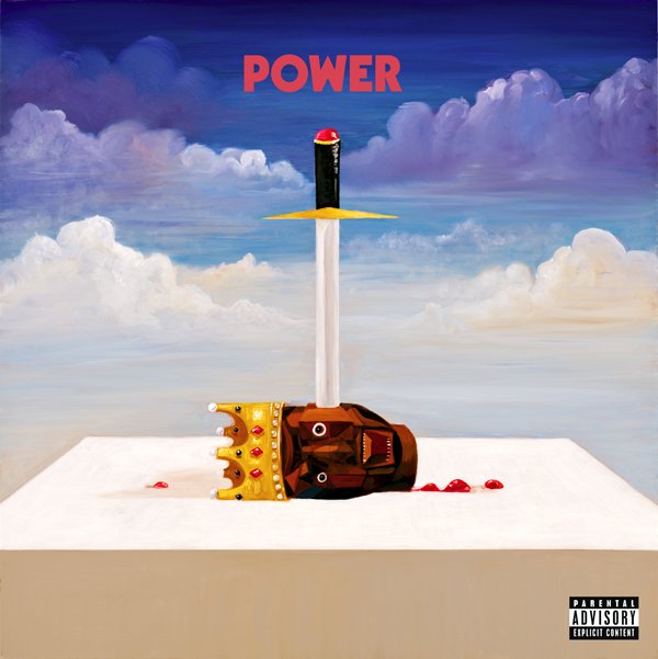 kanye west power painting. Kanye West Is Man of #39;Power#39;