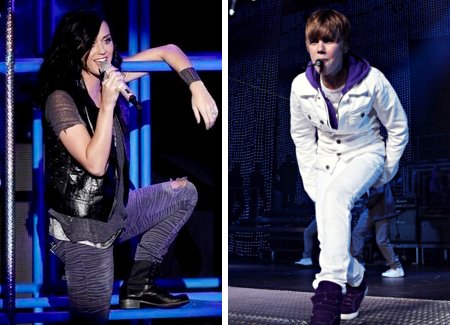 justin bieber dressed in purple. Justin Bieber#39;s performance