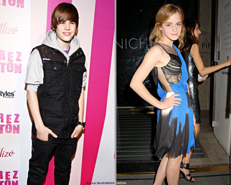 emma watson justin bieber. Justin Bieber: I Want to Take