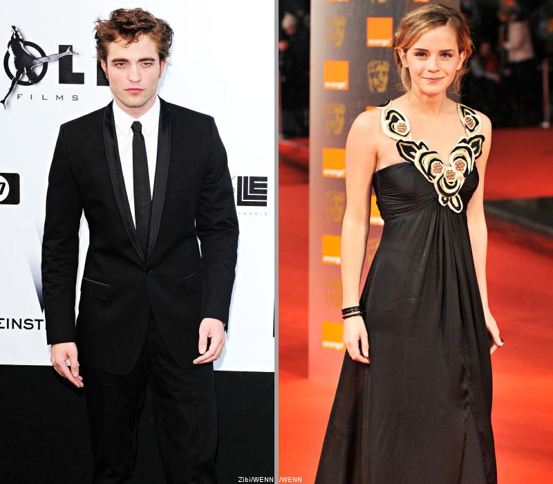 emma watson and robert pattinson. Robert Pattinson and Emma