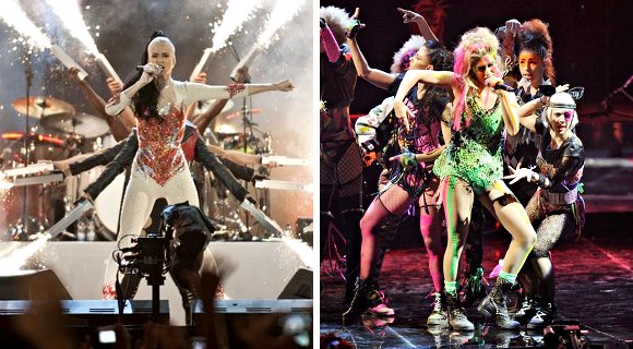 2010 MTV EMAs: Katy Perry and Ke$ha's Performances
