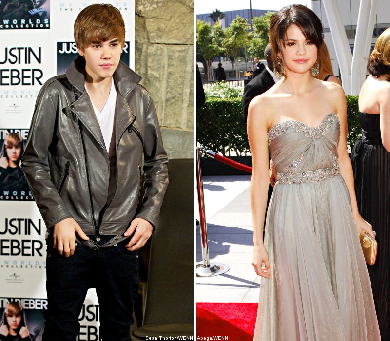 Justin Bieber and Selena Gomez