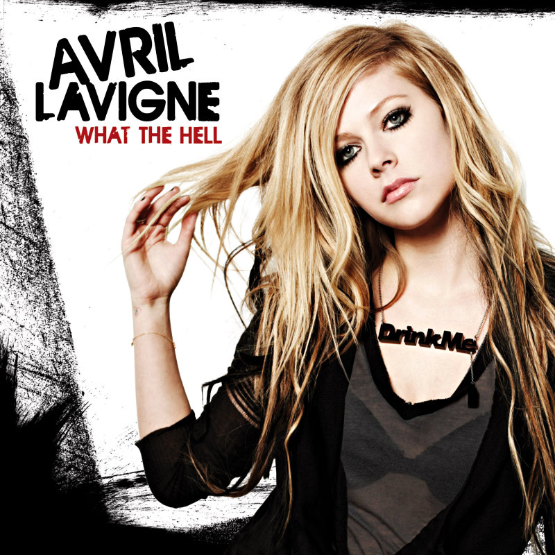 Before debuting "What the Hell", Avril Lavigne reveals cover art of the new 