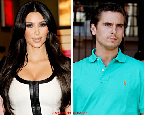 Kim Kardashian & Scott Disick Laugh Off Rumor He Falls for Her