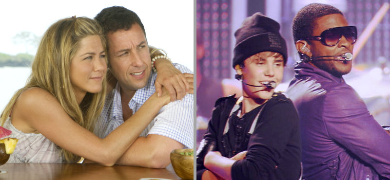 Aniston's 'Just Go with It' Wins Over Bieber's 'Never Say Never' at Box Office