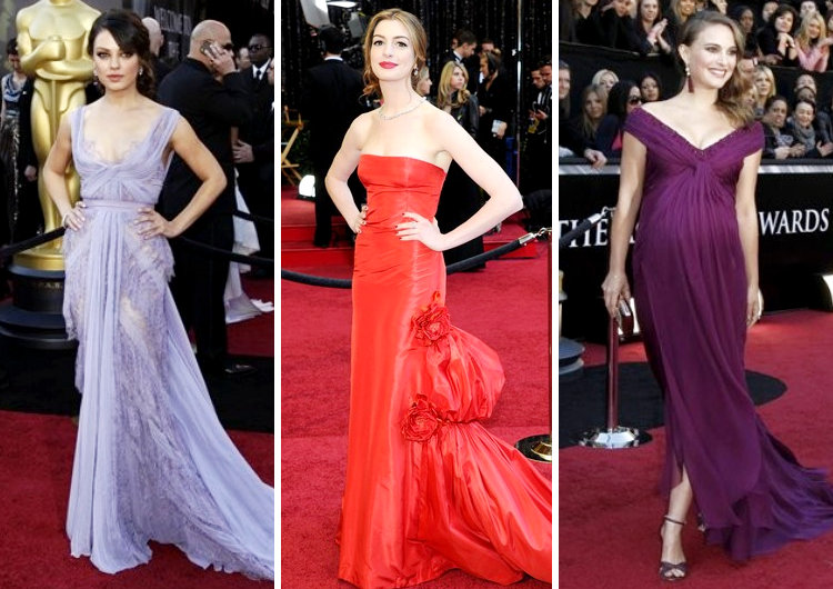 2011 Oscar: Mila Kunis, Anne Hathaway, Natalie Portman and More at Red Carpet