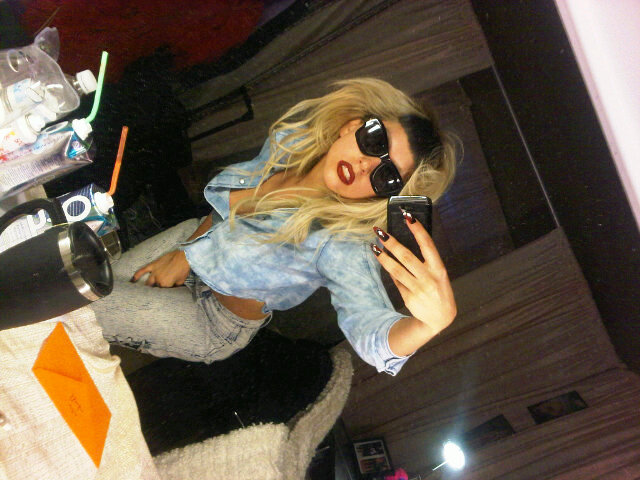 Lady GaGa Shares Photo of New Two-Tone Hairstyle