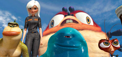 The Monsters Crew in 'Monsters vs. Aliens'
