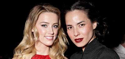 Amber Heard debuts girlfriend at GLAAD