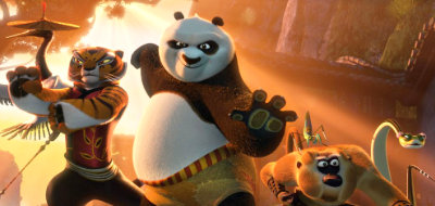 Po tries to save kung fu in 'Kung Fu Panda 2'