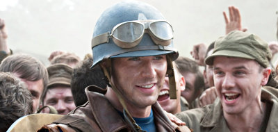 Chris Evans stars as Steve Rogers in 'Captain America: The First Avenger'