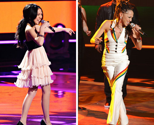 'Idol' Outcast Thia and Naima 'Intimidated' by Female Audience