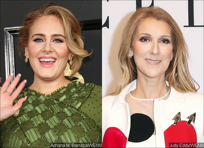 Adele Pays Celine Dion Secret Visit at London Show