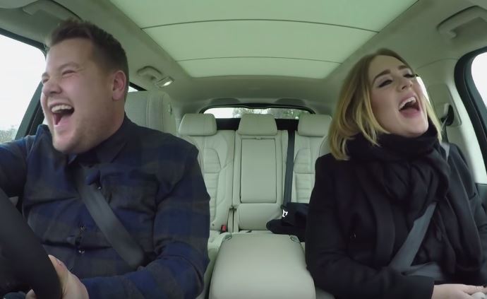 Adele Slays 'Hello' and 'Rolling in the Deep' During Carpool Karaoke With James Corden