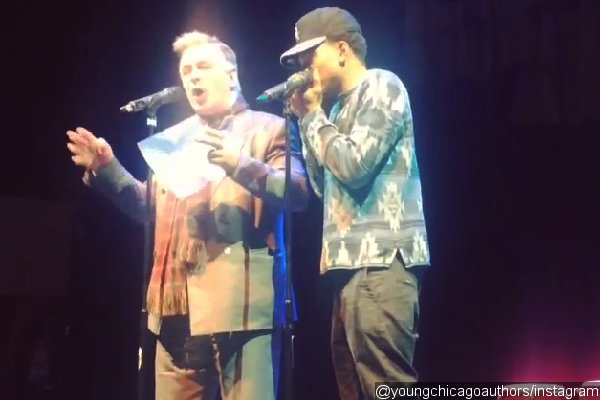Video: Alec Baldwin Raps With Chance the Rapper for Charity