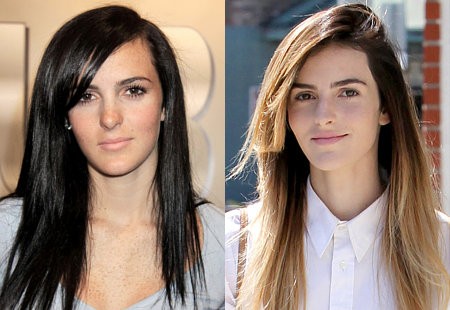 Ali Lohan before and after (image hosted by http://www.aceshowbiz.com)