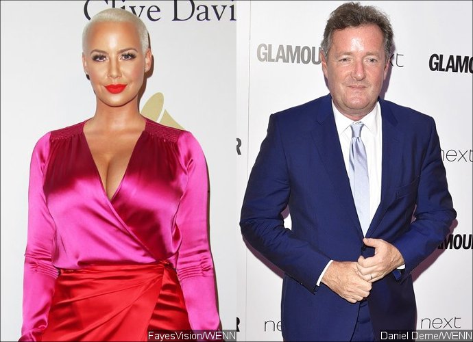 Amber Rose and Piers Morgan Engaged in Twitter War Over Her 'Nude' Photo