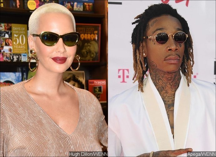 Amber Rose Pays Tribute to Wiz Khalifa on Father's Day