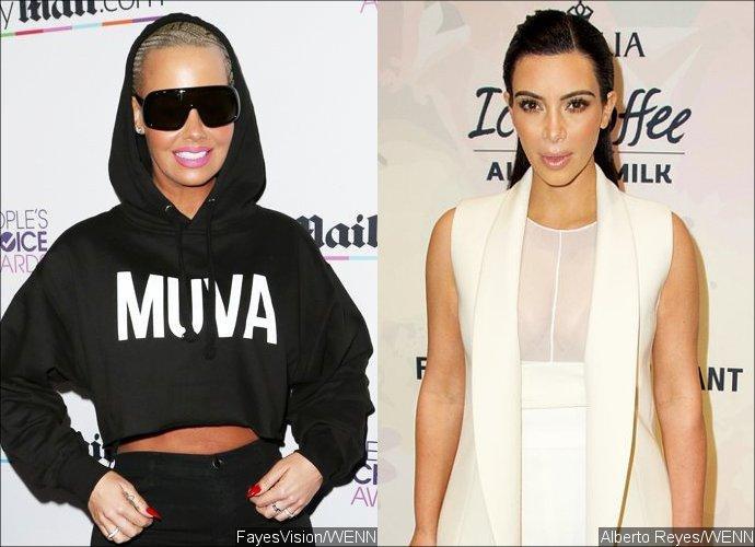 Fans Slam Amber Rose's MuvaMojis, Say She's Ripping Off Kim Kardashian