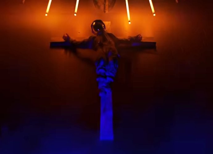 'American Gods': Neon-Lit Opening Title Sequence Worships Crucified Astronaut