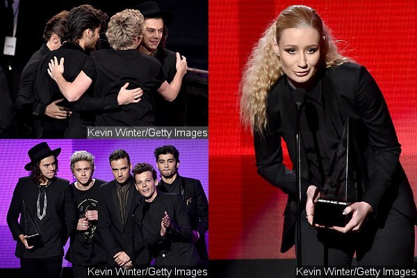 American Music Awards 2014: One Direction, Iggy Azalea Are First Winners