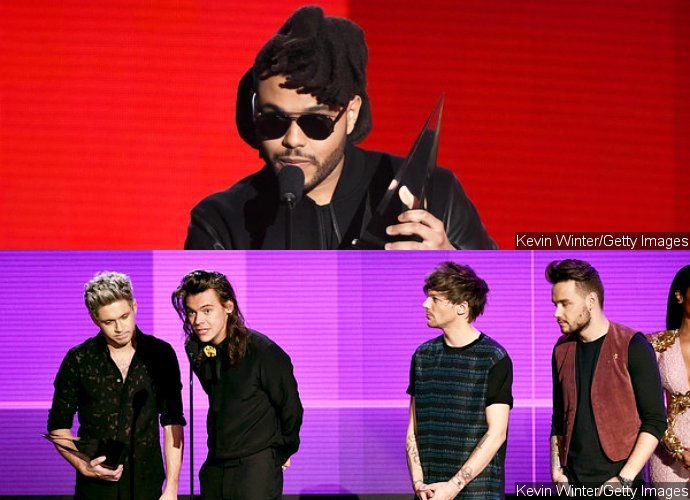 American Music Awards 2015: The Weeknd, One Direction Among Early Winners